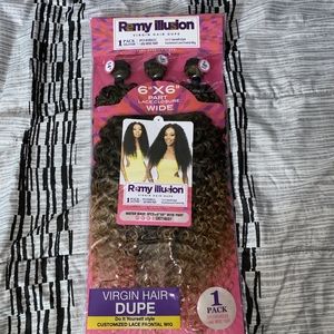 water Wave lace front Ombre bundles